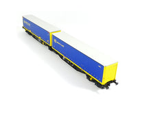 Laden Sie das Bild in den Galerie-Viewer, ACME H0 Gelenk Containertragwagen GTS 40384 neu OVP