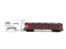 Laden Sie das Bild in den Galerie-Viewer, Märklin H0 Hochbordwagen Eanos-x 052 DB AG mit Ladegut Schotter 47188-02 neu OVP