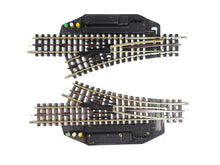 Laden Sie das Bild in den Galerie-Viewer, Trix Express H0 Gleise Konvolut 47-teilig gerade gebogen Weiche Trenngleis