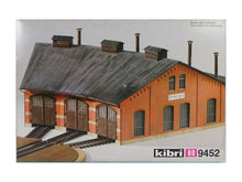 Laden Sie das Bild in den Galerie-Viewer, Kibri H0 Bausatz Ringlokschuppen Ottbergen, dreiständig 9452 OVP