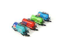 Laden Sie das Bild in den Galerie-Viewer, Märklin Z Kesselwagen-Set Firma Henkel DB MHI 86112 OVP