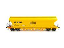 Laden Sie das Bild in den Galerie-Viewer, NME H0 Güterwagen Getreidewagen VTG gelb DC 506645 neu OVP