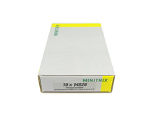 Laden Sie das Bild in den Galerie-Viewer, Minitrix N Gebogenes Gleis m Betons. R2 (228,2 mm) 7,5° 14526 neu OVP