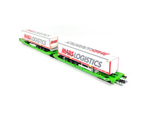 Laden Sie das Bild in den Galerie-Viewer, Roco H0 Doppeltaschen-Gelenkwagen Baureihe T3000e der CFL Cargo 6600005 neu OVP