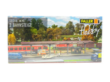 Laden Sie das Bild in den Galerie-Viewer, Faller H0 131366, 2 Bahnsteige, neu, OVP