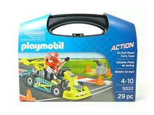 Laden Sie das Bild in den Galerie-Viewer, Action Go-Kart-Rennfahrer zum Mitnehmen, Playmobil Action 9322 neu OVP
