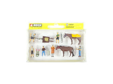 Laden Sie das Bild in den Galerie-Viewer, Modellbau Figuren Stallarbeit, Noch H0 15634 neu, OVP