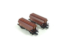 Laden Sie das Bild in den Galerie-Viewer, Güterwagen 2-tlg. Set: Getreidesilowagen SBB, Fleischmann N 830312 neu OVP