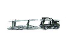 Laden Sie das Bild in den Galerie-Viewer, Modellauto MB Actros Eurolohr 100 Autokontor Bayern, Herpa H0 313179 neu