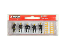 Laden Sie das Bild in den Galerie-Viewer, Modellbau Figuren Feuerwehr, Noch H0 18001 neu