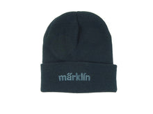 Laden Sie das Bild in den Galerie-Viewer, Mütze Beanie schwarz Märklin Logo MHI, Märklin 379425 neu