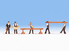 Laden Sie das Bild in den Galerie-Viewer, Noch H0 15051, Zimmerleute, neu, OVP