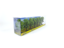 Laden Sie das Bild in den Galerie-Viewer, Noch 25088, Laubbäume 7 Stück, ca. 8 cm hoch, Spur H0/TT/N/Z, neu, OVP