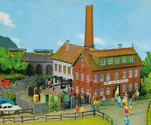 Laden Sie das Bild in den Galerie-Viewer, Modellbau Bausatz B-265 Altes Fabrikgebäude, Faller H0 109265 neu