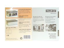 Laden Sie das Bild in den Galerie-Viewer, Modellbahn Modellbau Doppelgarage mit Antriebsteilen, Faller H0 130319 neu OVP