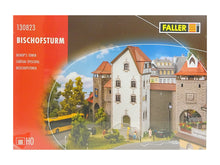 Laden Sie das Bild in den Galerie-Viewer, Modellbau Bausatz Bischofsturm, Faller H0 130823 neu