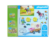 Laden Sie das Bild in den Galerie-Viewer, Ponykutsche mit Pferd und Kind Country, Playmobil 70998 neu OVP