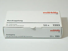 Laden Sie das Bild in den Galerie-Viewer, Kupplung Kurzkupplungen 50 Stück, Märklin H0 7203 neu OVP