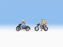 Laden Sie das Bild in den Galerie-Viewer, Modellbau Figuren Motorradfahrer, Noch H0 15904 neu, OVP