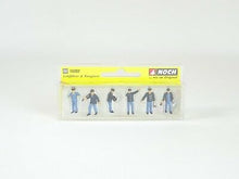 Laden Sie das Bild in den Galerie-Viewer, Modellbahn Figuren Lokführer & Rangierer - Epoche III, Noch H0 15282 neu, OVP