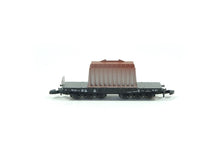 Laden Sie das Bild in den Galerie-Viewer, Güterwagen Schwerlasttransportwagen mit Ladegut Thermohaube, Märklin Z 82342, neu