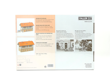 Laden Sie das Bild in den Galerie-Viewer, Bausatz Modellbau Wohnhaus mit Dorfladen, Faller H0 130595, neu