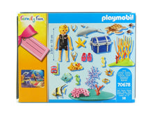 Laden Sie das Bild in den Galerie-Viewer, Geschenkset Schatztaucherin, Playmobil 70678 neu OVP