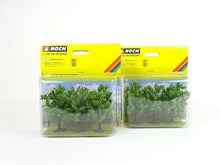 Laden Sie das Bild in den Galerie-Viewer, Noch 25110 -Doppelpack- Obstbäume, grün, 2x 3 Stück, 8 cm hoch, H0/TT, neu, OVP