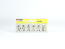 Laden Sie das Bild in den Galerie-Viewer, Modellbahn Figuren Bergarbeiter 6 Figuren, Noch H0 15042 neu, OVP