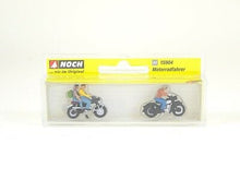 Laden Sie das Bild in den Galerie-Viewer, Modellbau Figuren Motorradfahrer, Noch H0 15904 neu, OVP