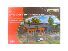 Laden Sie das Bild in den Galerie-Viewer, Modellbahn Bausatz Set Bahnbetriebswerk Ausgestaltung, Faller H0 120296 neu OVP