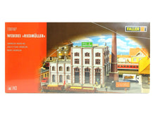 Laden Sie das Bild in den Galerie-Viewer, Modellbahn Bausatz Weberei Riedmüller, Faller H0 130187 neu OVP