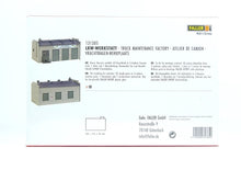 Laden Sie das Bild in den Galerie-Viewer, Modellbau Bausatz LKW-Werkstatt, Faller H0 131385 neu, OVP