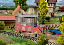 Laden Sie das Bild in den Galerie-Viewer, Modellbau Bausatz Stellwerk Zweckel Faller H0 120091 neu