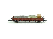 Laden Sie das Bild in den Galerie-Viewer, Güterwagen Bahndienst-Rungenwagen Rmms 33, Märklin Z 82133 neu OVP