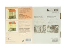 Laden Sie das Bild in den Galerie-Viewer, Modellbau Bausatz Stadthaus mit Modellbaugeschäft, Faller H0 130628 neu
