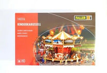 Laden Sie das Bild in den Galerie-Viewer, Modellbahn Bausatz Kinderkarussell, Faller H0 140316 neu, OVP