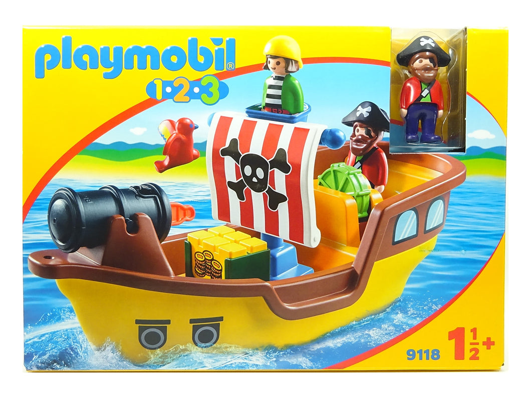 Piratenschiff 1-2-3, Playmobil 9118 neu OVP