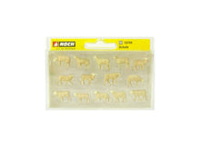 Laden Sie das Bild in den Galerie-Viewer, Modellbau Figuren Tiere 14 Schafe , Noch H0 15749 neu, OVP