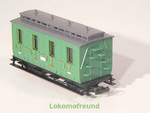 Laden Sie das Bild in den Galerie-Viewer, Egger Bahn H0e 2007 (Jouef), Abteilwagen, grün, unbespielt