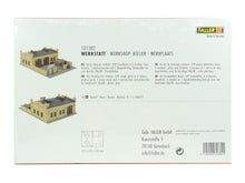 Laden Sie das Bild in den Galerie-Viewer, Modellbahn Bausatz Werkstatt Blechnerei, Faller H0 131382 neu, OVP