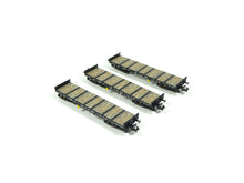 Laden Sie das Bild in den Galerie-Viewer, Güterwagen Set Flachwagen DB AG 3 tlg., Fleischmann N 826710 neu OVP