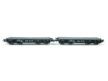 Laden Sie das Bild in den Galerie-Viewer, Güterwagen Set Schwerlastwagen DR 2 tlg. , Roco H0 6600031 neu OVP