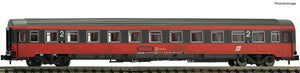 Eurofima-Wagen 2. Kl. EC 16 „Max Reinhardt“ ÖBB, Fleischmann N 814512 neu OVP