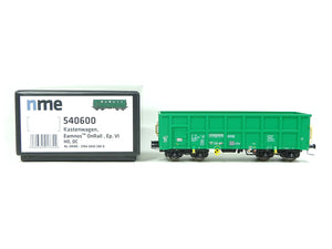 Kastenwagen Offener Güterwagen Eamnos On Rail, grün, NME H0 540600 neu OVP