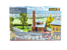 Laden Sie das Bild in den Galerie-Viewer, Modellbahn Bausatz Kesselhaus, Faller H0 131386 neu, OVP