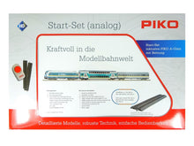 Laden Sie das Bild in den Galerie-Viewer, Start Set mit Bettung Herkules "Alex" mit 2 Personenwagen, Piko H0 57139 neu, OVP