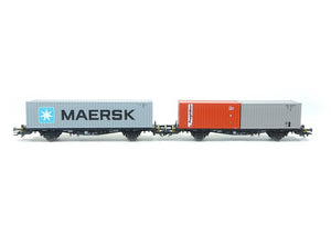 Container Tragwagen Set DB, mhi Märklin H0 47680 neu OVP