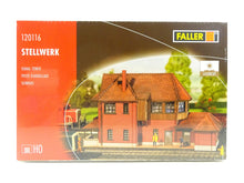 Laden Sie das Bild in den Galerie-Viewer, Modellbau Bausatz Stellwerk, Faller H0 120116 neu OVP
