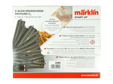 Laden Sie das Bild in den Galerie-Viewer, C Gleis Ergänzungspackung C 5, Märklin H0 24905 neu OVP